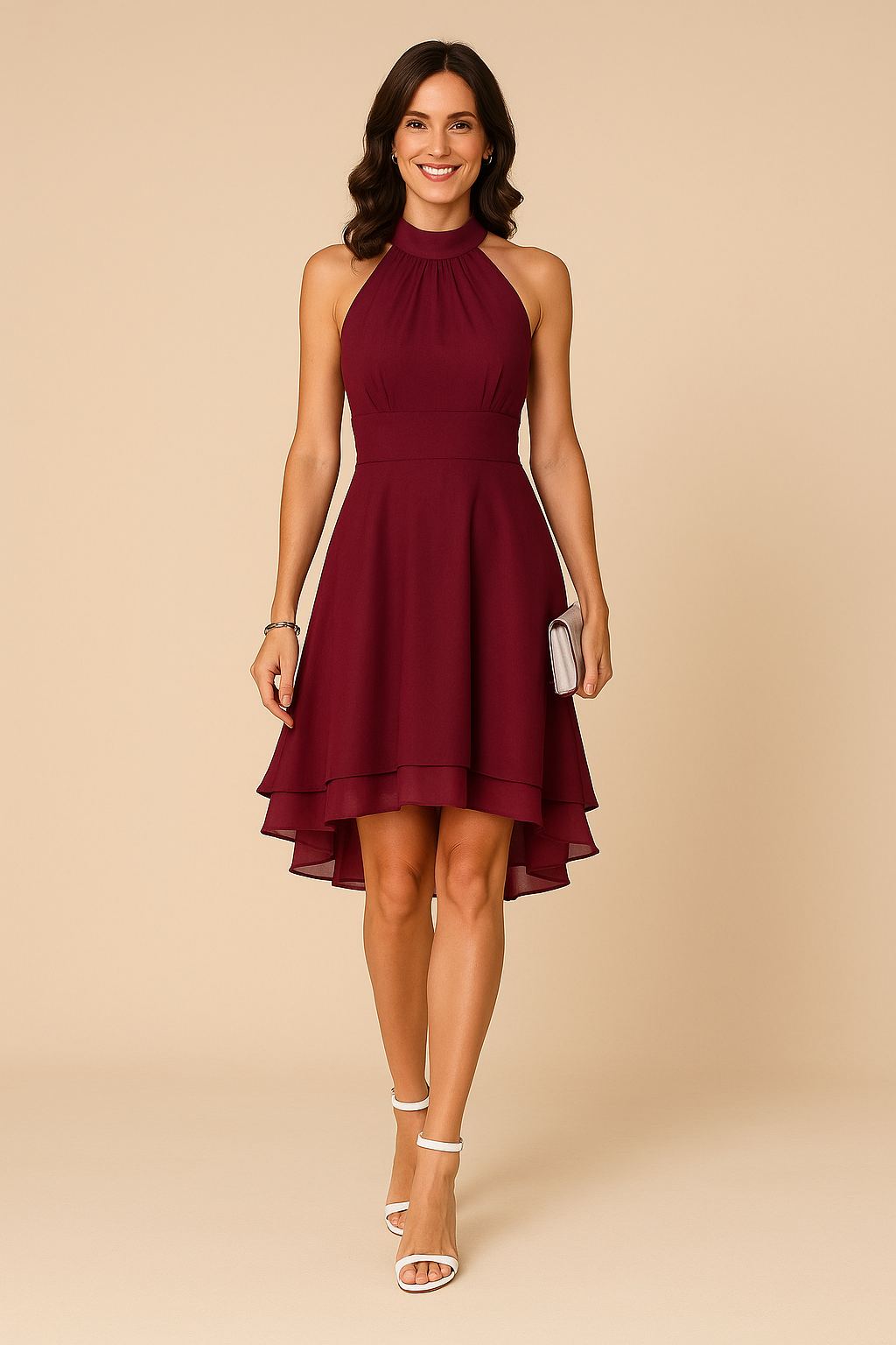 Lilah | Elegant Dress with Flared Hem 5